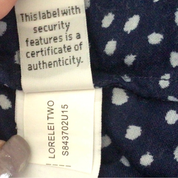 DIANE VON FURSTENBERG PRINTED SILK BUTTON DOWN SHIRT SIZE 2 - Picture 11 of 16